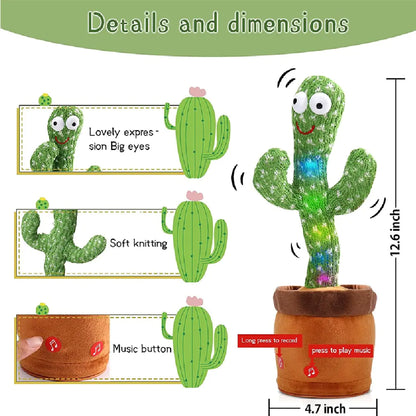 Dancing and Talking Cactus Toy Ages 1, 2 Years