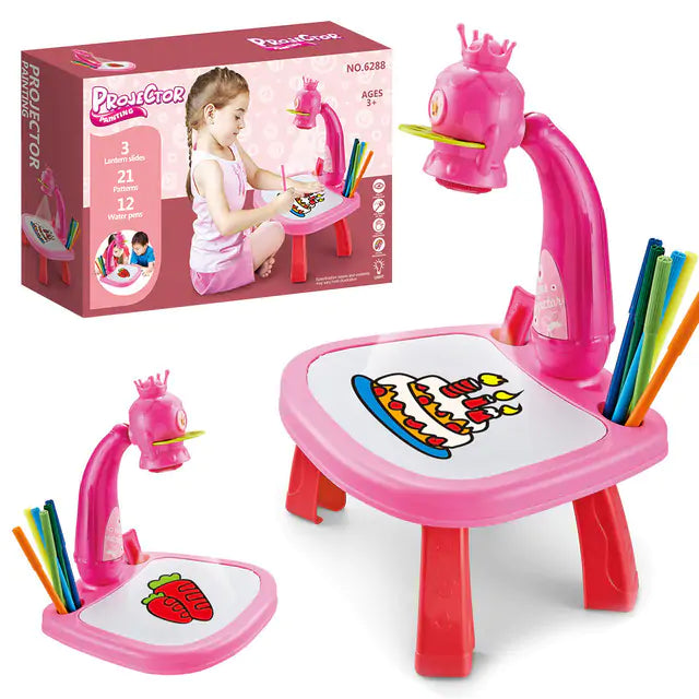 LED Drawing Table Toy for Ages 3+ Years