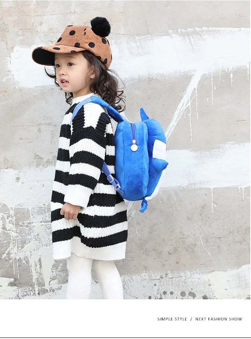 Baby Shark Backpack For Children Ages 2, 3, 4 Years