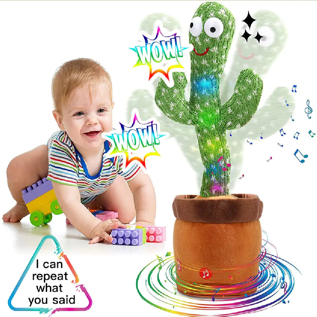 Dancing and Talking Cactus Toy Ages 1, 2 Years