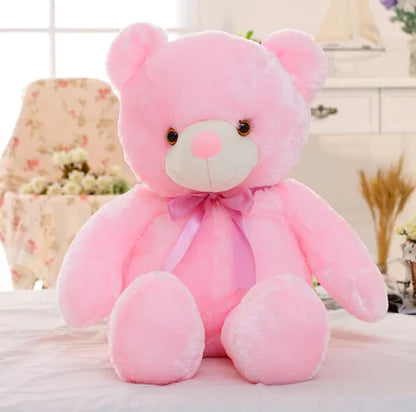 LED Teddy Bear Stuffed Animals Plush Toy 20" For Ages 3, 4 Years