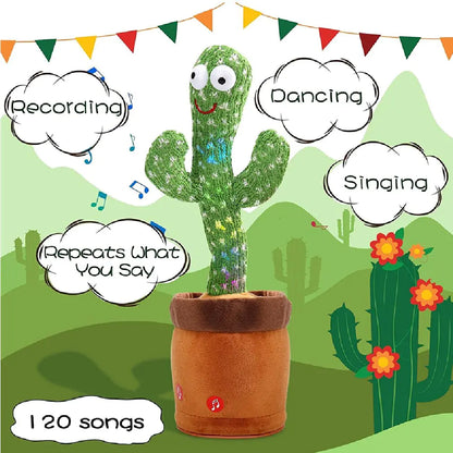 Dancing and Talking Cactus Toy Ages 1, 2 Years