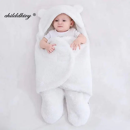 Soft Newborn Baby Wrap Blankets for Ages 0 - 9 Mnths