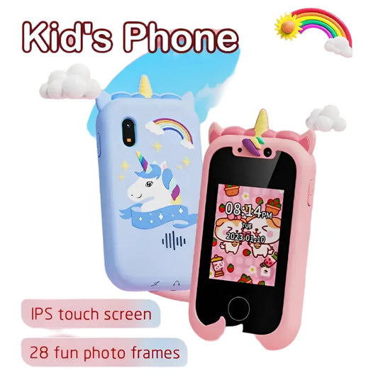 Kids Smart Phone Camera Touchscreen Learning Toy for 3+ Years MP3 Player