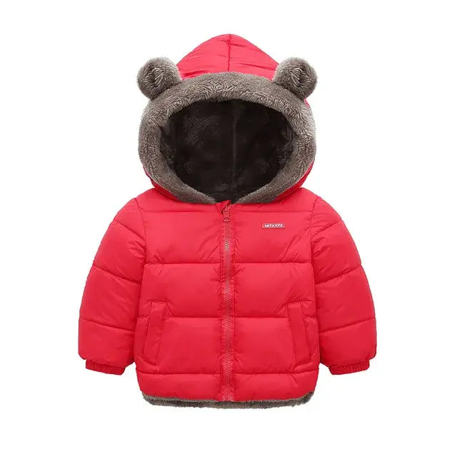 Children's  Reversible Thick Fleece Coat for Ages 1, 2, 3, 4 Years