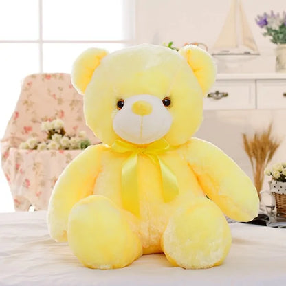 LED Teddy Bear Stuffed Animals Plush Toy 20" For Ages 3, 4 Years