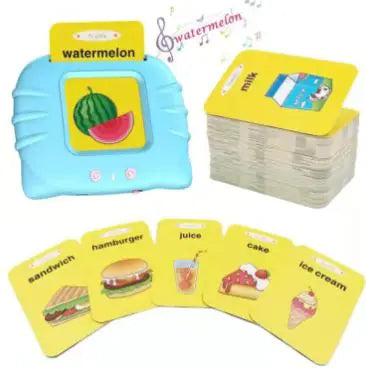 Early Educational Talking Flash Cards for Ages 2, 3, 4 Years