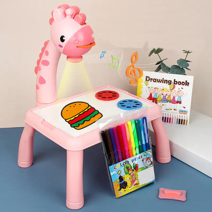 LED Drawing Table Toy for Ages 3+ Years