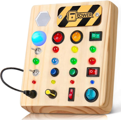 Montessori LED Busy Board