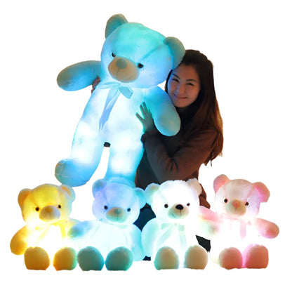 LED Teddy Bear Stuffed Animals Plush Toy 20" For Ages 3, 4 Years