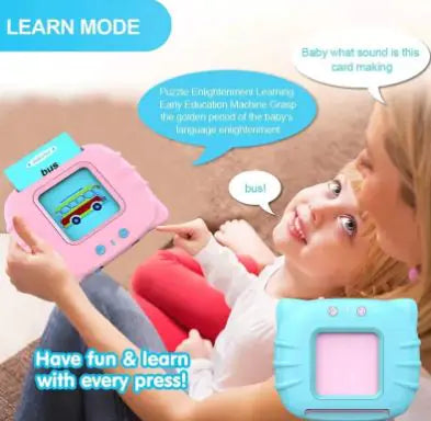 Early Educational Talking Flash Cards for Ages 2, 3, 4 Years