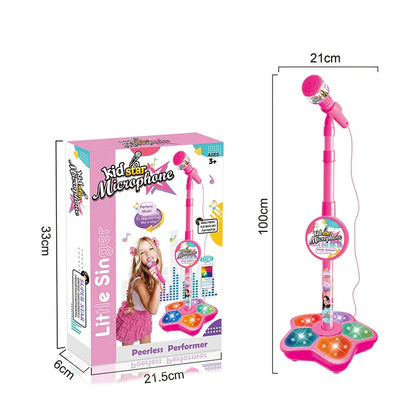 Kids Microphone with Stand for Ages 4+ years