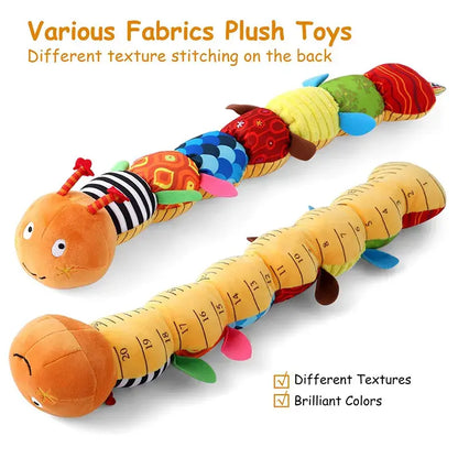 Musical Caterpillar Plush Toy for Ages 0. 6, 12 Mnths Years