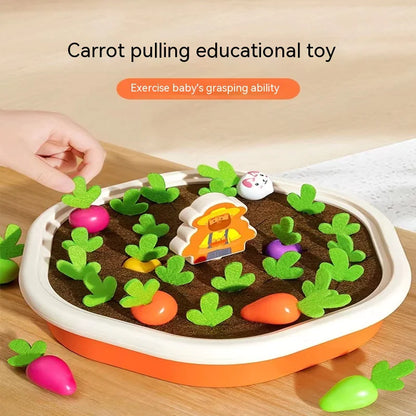 Baby Radish Pulling Toy - Parent-Child Interactive Educational Toy Ages 1 2 3