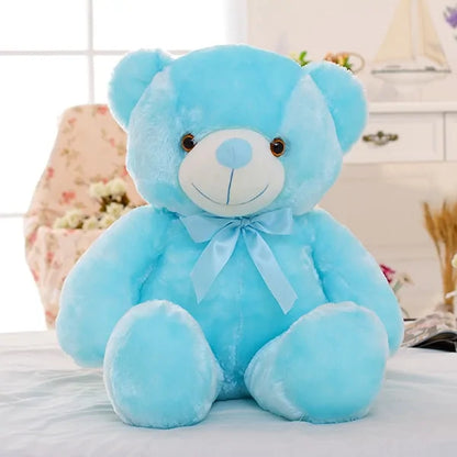 LED Teddy Bear Stuffed Animals Plush Toy 20" For Ages 3, 4 Years