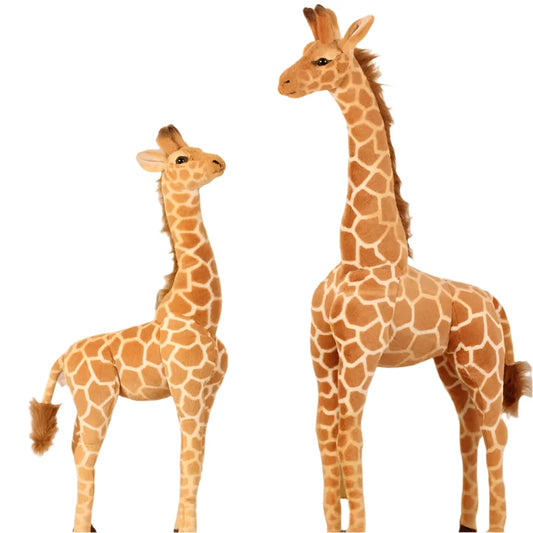 Huge Realistic Giraffe Plush Toy for Babies and Toddlers