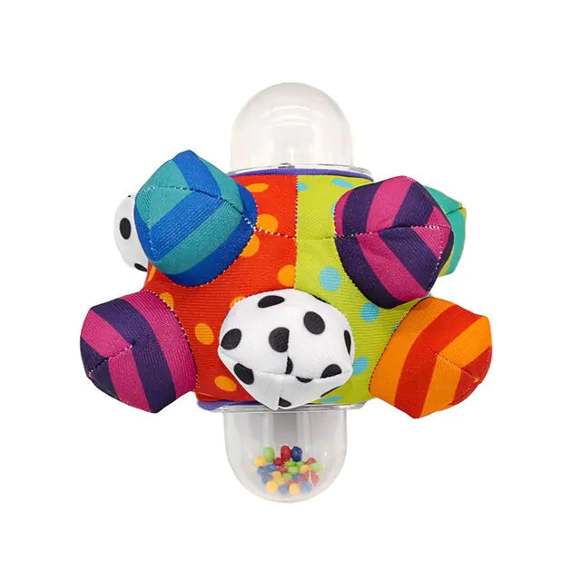 Baby Rattles Developmental Bumpy Ball Toy Ages 3 - 12 Mnths