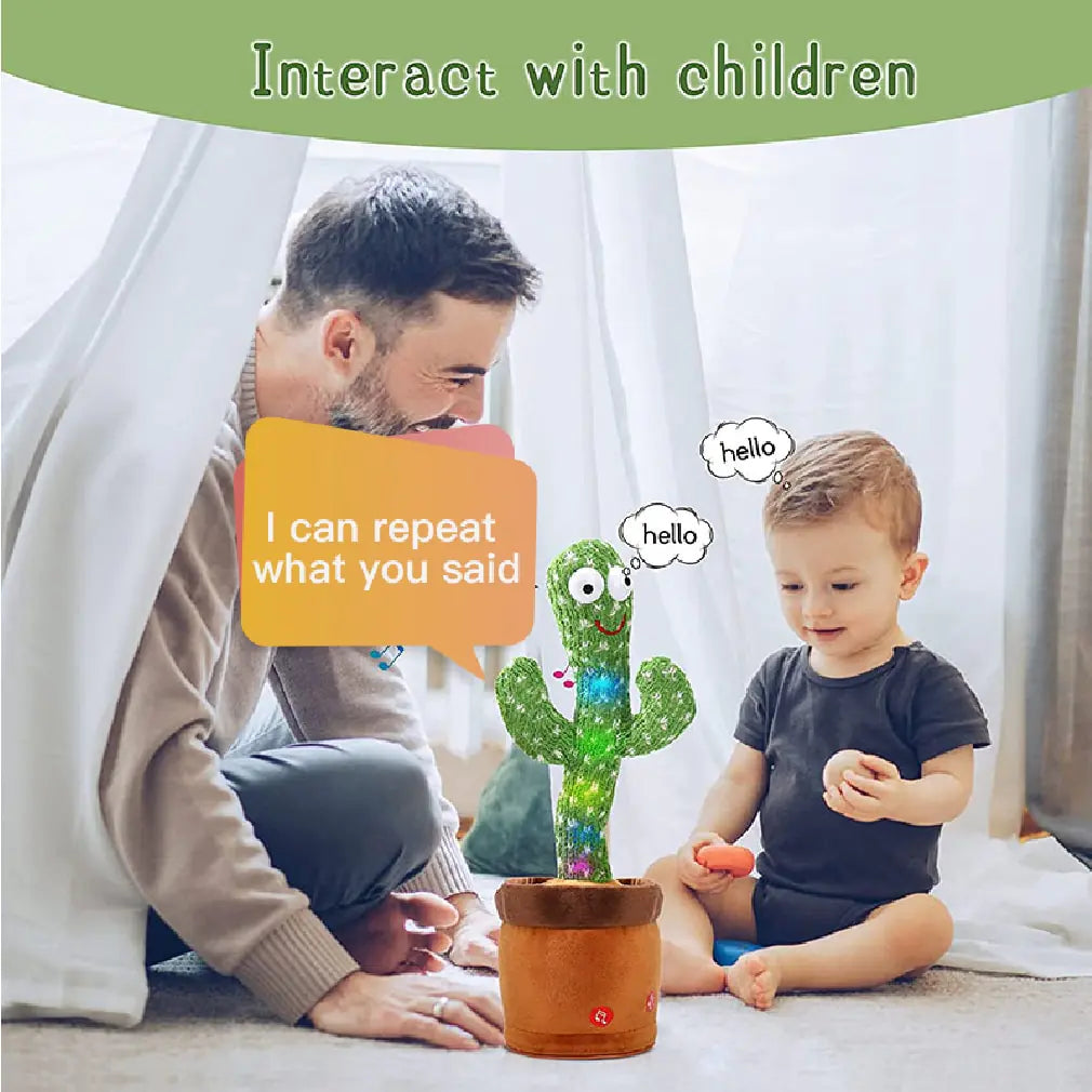 Dancing and Talking Cactus Toy Ages 1, 2 Years