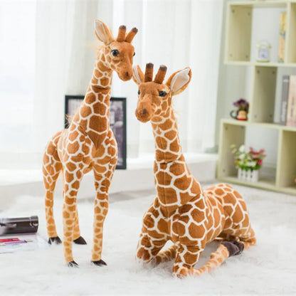 Huge Realistic Giraffe Plush Toy for Babies and Toddlers