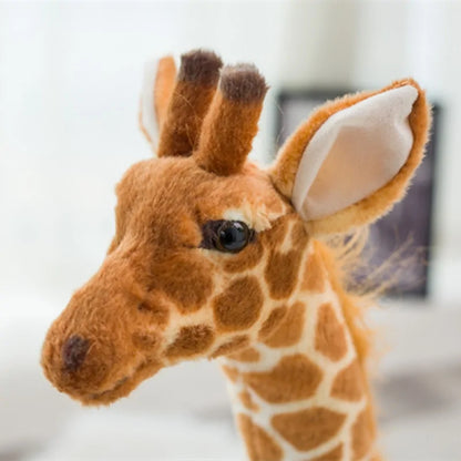 Huge Realistic Giraffe Plush Toy for Babies and Toddlers