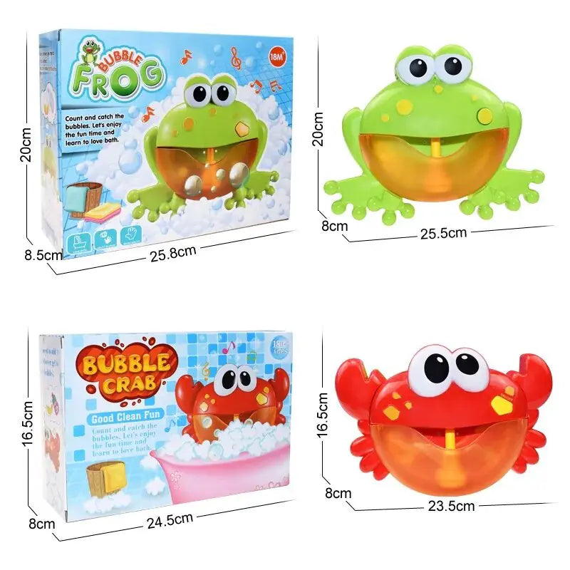 New Bubble Crab Baby Bath Toy for Ages 1, 2, 3, Years